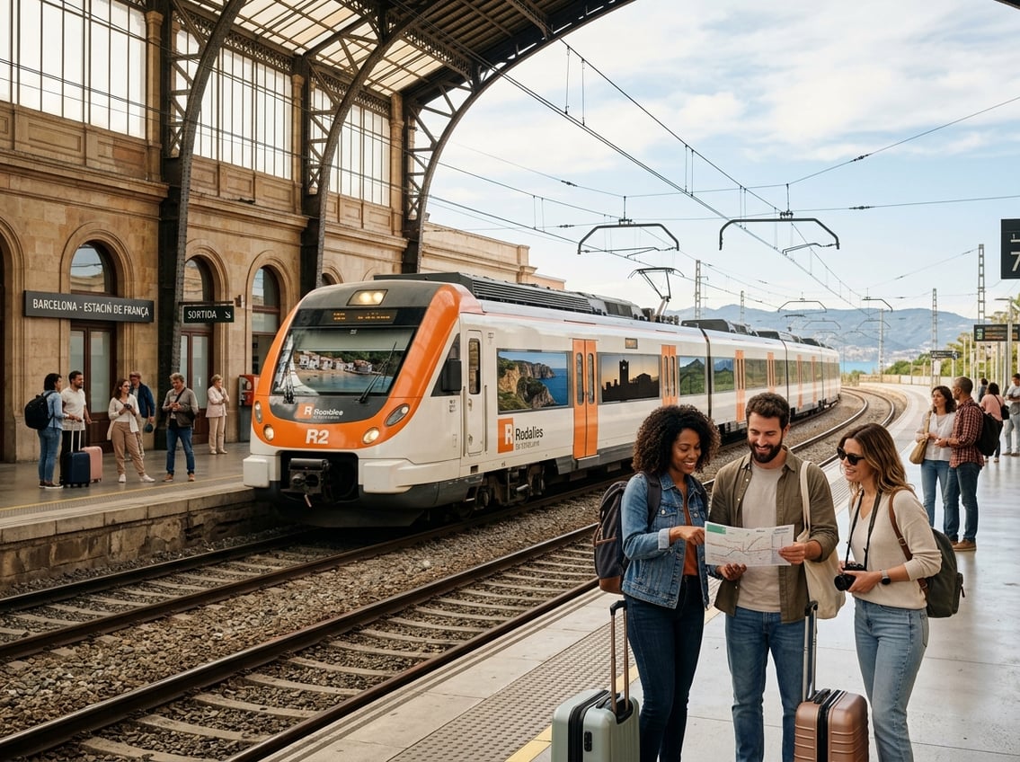 Fem oversete udflugter med tog fra Barcelona